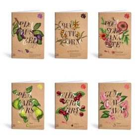 FÜZET A/4 MAR-MAR NATÚR FLOWERS KOCKÁS