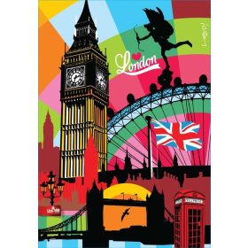 FÜZET A/4 MAR-MAR METROPOLIS 40 LAPOS KOCKÁS