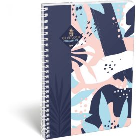 SPIRÁLFÜZET A/4 LIZZY 100 L. PRÉMIUM XRCISELOOK REG.PERF.