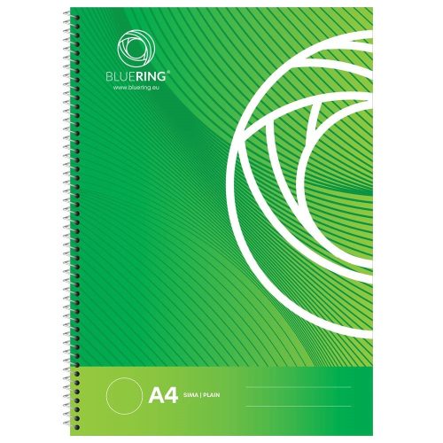 SPIRÁLFÜZET A/4 70L. SIMA BLUERING