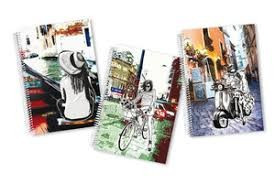 SPIRÁLFÜZET A/5 UNIQUE FŰZFŐ KOCKÁS 80 L.