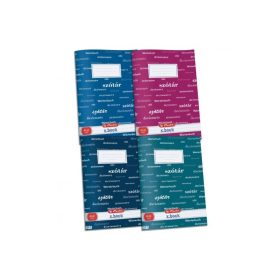 FÜZET HERLITZ A/4 SZÓTÁR 82-32 400200729