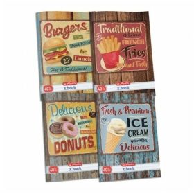 FÜZET HERLITZ A/4 UV BILLBOARD 87-40 KOCKÁS