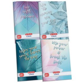 FÜZET HERLITZ A/5 40 L. MACRO KOCKÁS 27-32