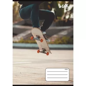 FÜZET A/5 VICTORIA COOL 32L SKATEBOARD 21-32 VONALAS ISVFC79