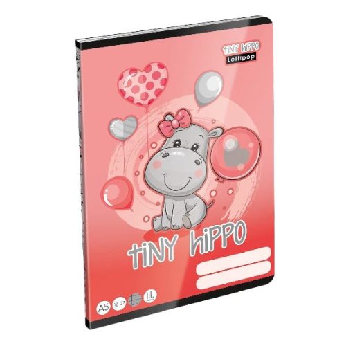 FÜZET A/5 LIZZY 12-32 3. OSZTÁLYOS TINY HIPPO 24144063