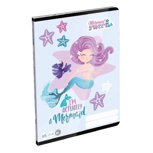 FÜZET A/5 LIZZY 20-32 SIMA MERMAID SWEET 24147501