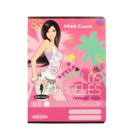 FÜZET A/4 LIZZY 87-32 KOCKÁS MISS CHICK