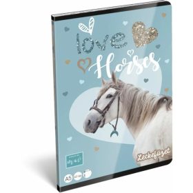 LECKEFÜZET A/5 LIZZY NÁNÁSIÉK MICI HORSES