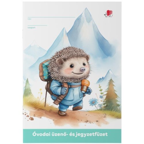 ÜZENŐ ÉS JEGYZETFÜZET ICO SÜNI A/5 ÓVODAI ÉS BÖLCSÖDEI SÜNI