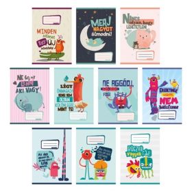 FÜZET PD A/5 MONSTERS 12-32 3. OSZTÁYOS