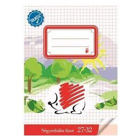 FÜZET A/5 SÜNI SULIKÉSZ 27-32 KOCKÁS