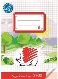FÜZET A/5 SÜNI SULIKÉSZ 27-32 KOCKÁS