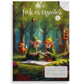 FÜZET A/5 PD ÍROK ES RAJZOLOK 1.OSZTÁLY MESE MINTÁS