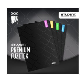 FÜZET STUDENT PRÉMIUM 40 LAPOS SIMA