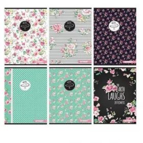 FÜZET A/5 STREET PAD 54 LAPOS FLOWER VONALAS