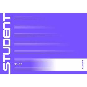 FÜZET A/5  STUDENT HANGJEGY FEKVŐ