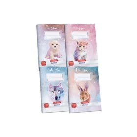   FÜZET HERLITZ A/5 16-32 2. OSZTÁLYOS MINTÁS ANIMALS HERO 09087735