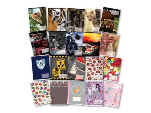 FÜZET A/5 FŰZFŐ DESING MIX 20-32