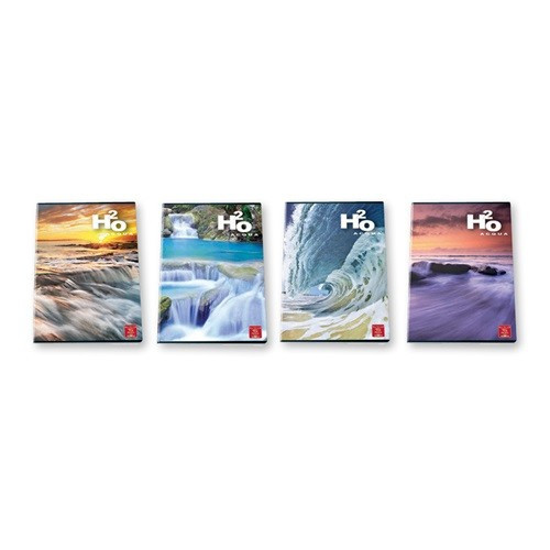 FÜZET A/5 PIGNA 27-42 KOCKÁS  H2O ACQUA