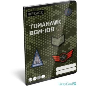 FÜZET A/5 LIZZY GEO KOCKÁS