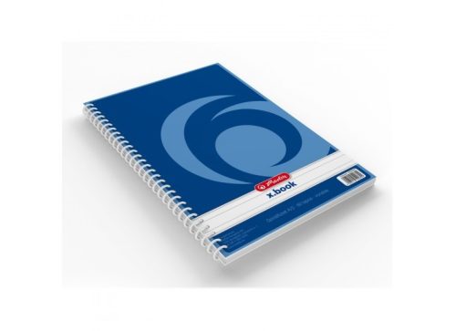 SPIRÁL FÜZET HERLITZ A/5 80 L. VONALAS