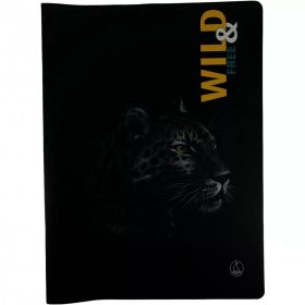 FÜZET A/4 FŰZFŐ MINTÁS WILD 87-48 KOCKÁS