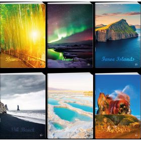 FÜZET ELISA VIRGIN NATURE A/5 40 LAPOS VONALAS