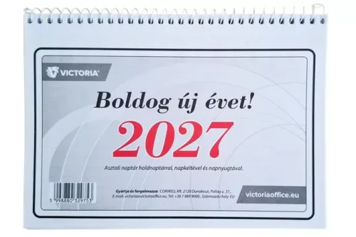 NAPTÁRTÖMB TA 23-AS VICTORIA 2027