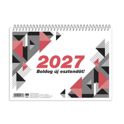 NAPTÁRTÖMB 23-AS  HERLITZ 2027