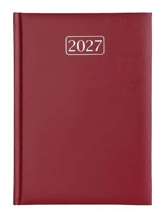 AGENDA A/5 NAPI VICTORIA 2027 CHRONO BORDÓ