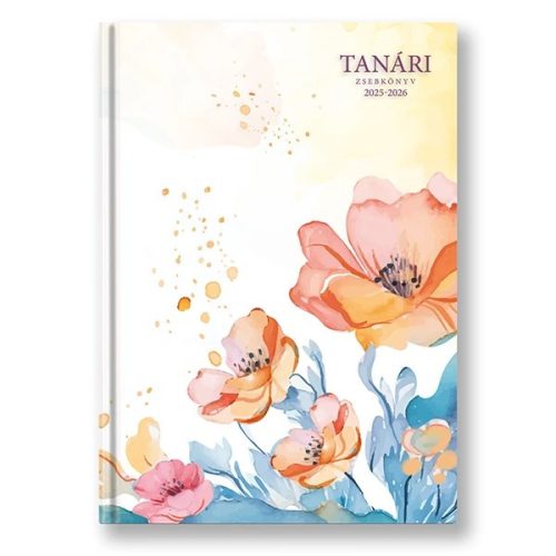 TANÁRI ZSEBKÖNYV PROF. A/5 HETI 145x205MM PIPACS 2025-2026