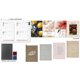 ZSEBNAPTÁR 2 NAPOS ALISCA