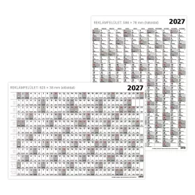 PLAKÁTNAPTÁR B/1 2027 ÉVES TERVEZŐ