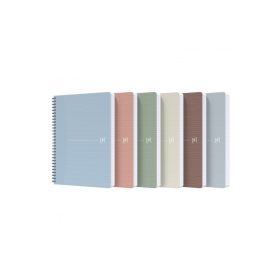 Spirálfüzet Oxford My Rec Up A/4 90 lap vonalas