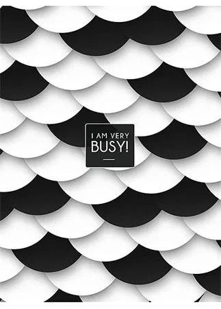 FÜZET A/5 48L. IM VERY BUSY KOCKÁS, VONALAS 3635