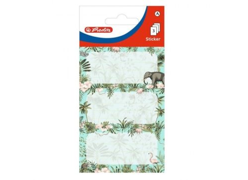 FÜZETCÍMKE HERLITZ TROPICAL 3ÍV/CSG