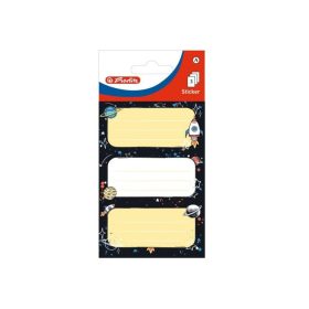 FÜZETCÍMKE HERLITZ SPACE 3ÍV/CSG