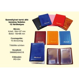 SZEMÉLYÍRATOK 12 FÉRŐHELY ÁLLÓ KEMÉNY FEDELES