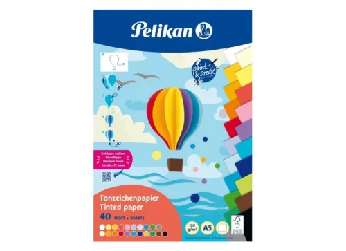 BARKÁCSKARTON PELIKÁN A/5 120GR 40ÍV/CSG 21 SZÍN 00100974