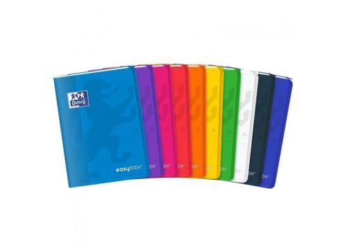 Füzet Oxford Easybook  Élénk PP A/5 60 lap kockás