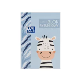 Oxford Kids rajzblokk A4/20 ív 120g állatok