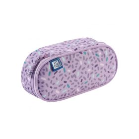 TOLLTARTÓ OXFORD OVÁL 1 KLAPNIS KIDS LILA MINTÁS