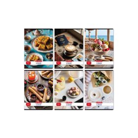 FÜZET A/4 HERLITZ TASTE THE GLOBE 87-32 KOCKÁS