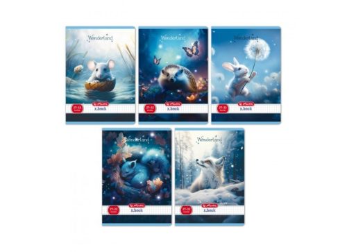 FÜZET A/5 HERLITZ WONDERLAND 27-32 KOCKÁS
