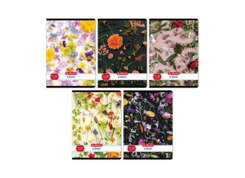 FÜZET A/5 HERLITZ FLOWER 21-32 VONALAS