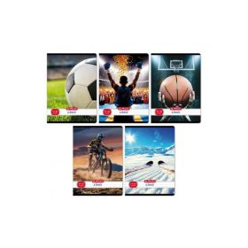 FÜZET A/5 HERLITZ SPORT 21-32 VONALAS