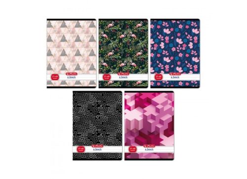 FÜZET HERLITZ A/5 40 LAPOS UV MIX 21-40 4-8. OSZTÁLYOS 400200801