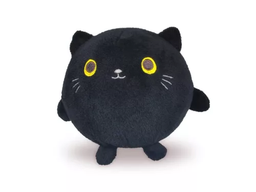 PLÜSS GIFTY "FRIENDS" FEKETE MACSKA