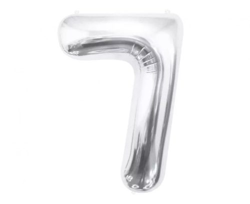 FÓLIA LUFI 85 CM 6-OS SZÁM EZÜST